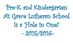 PreK and Kindergarten