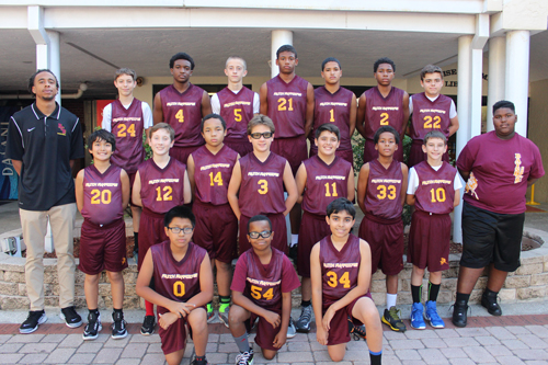Boys MS Basketball Team