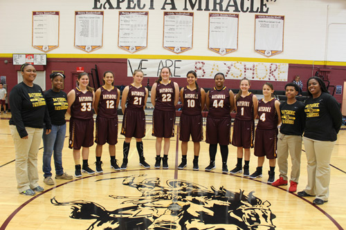 Varsity Girls Basketball Team