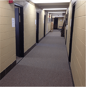 dorm hallway