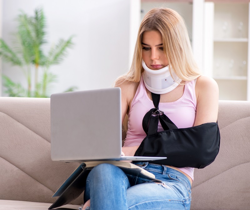 keyboard accessibility with temporary disability