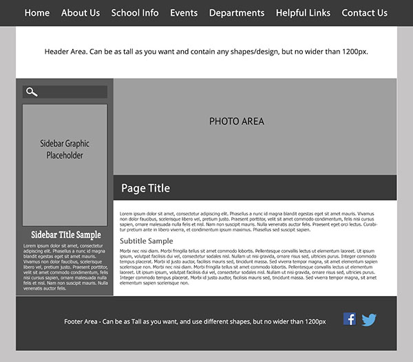 Custom Template School Websites 3b
