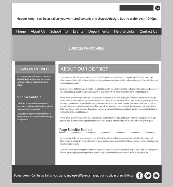 Custom Template School Websites 4b