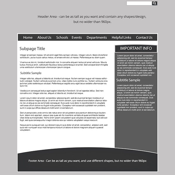 Custom Template School Websites 7b