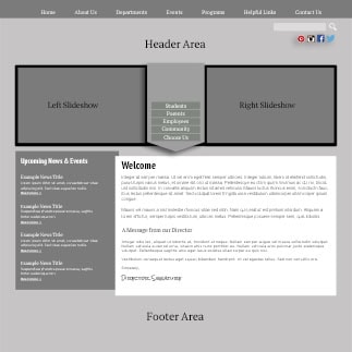 Custom Template School Websites 8a