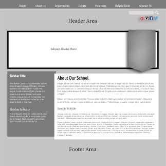 Custom Template School Websites 8b