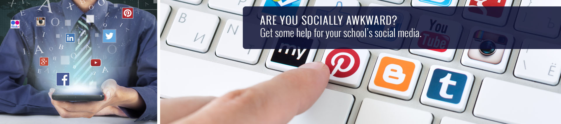 Your school's social media.