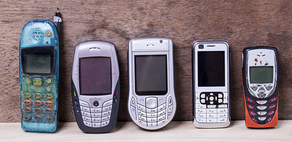 old mobile phones