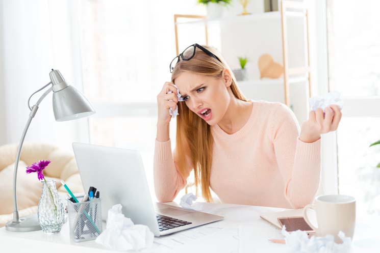 Lady upset that documents failed accessibility testing