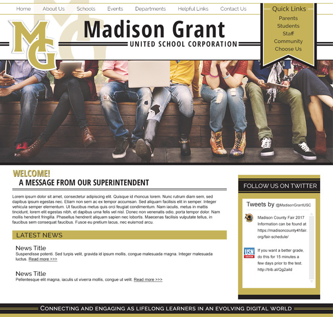 United School Corporation Template: Madison Grant USC
