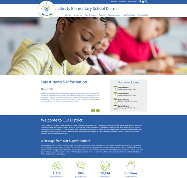 Customized District Website Smethport USD