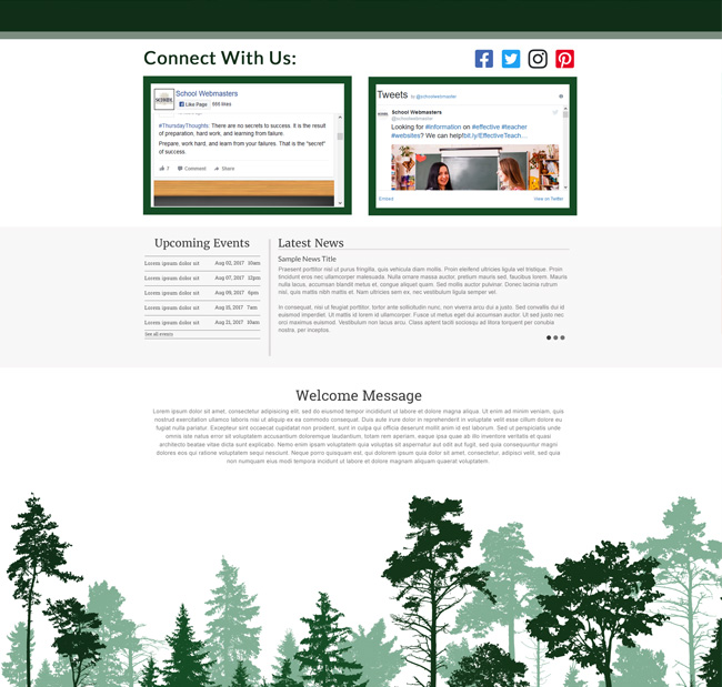 Example of Spruce Design Template