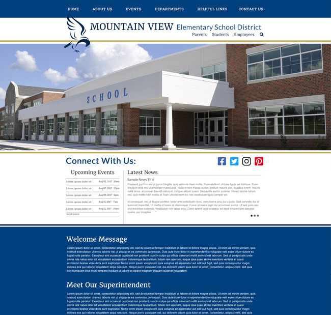 Example Two of Spruce Design Template