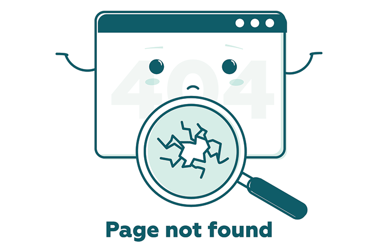 page not found 404 error on computer screen