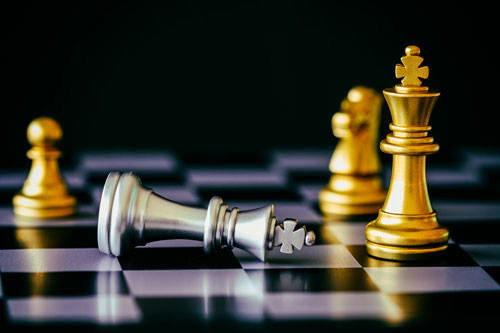 strategic chess game