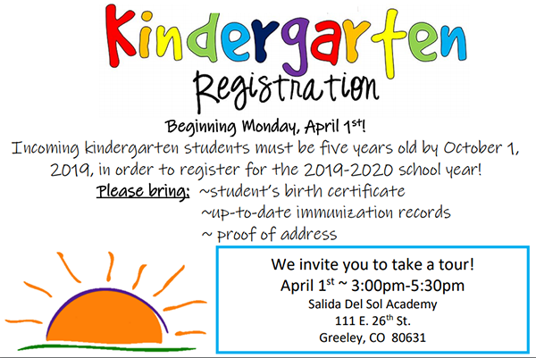 Kindergarten Registration