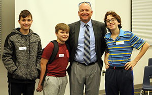 Spelling Bee finishers - top three