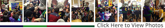 Chuck E. Cheese Visits Noble