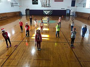 Mrs. Walker's second grade class in Mechanicsville