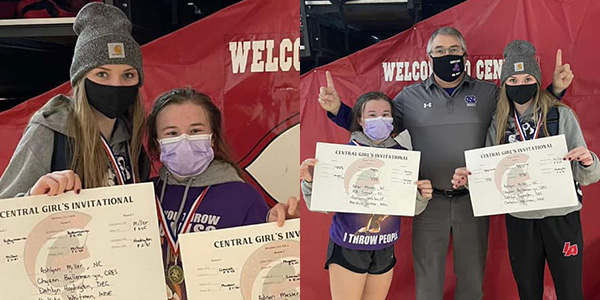 Wrestling winners