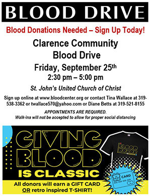 Blood Drive Flyer