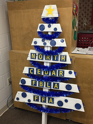 North Cedar FBLA FFA Christmas Tree