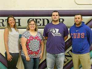 four new teachers