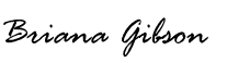 Briana Gibson Signature