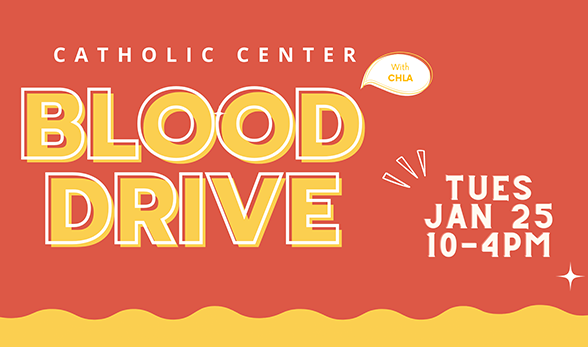 Blood Drive flyer