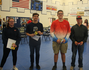 Alyssa Dickey, Devvin Deskins, Brayten Trejo, Camdyn Barker-Mullener