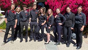 FCCLA members posing together