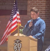 Valedictorian James Conger
