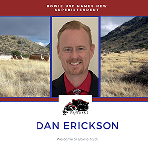 Bowie USD Names new superintendent Dan Erickson