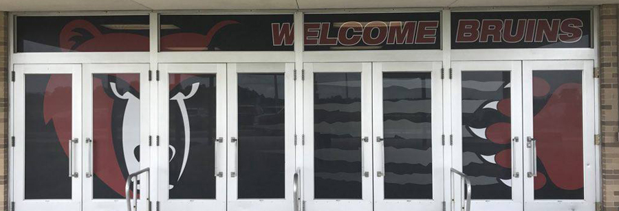 Blackford High School front entrance