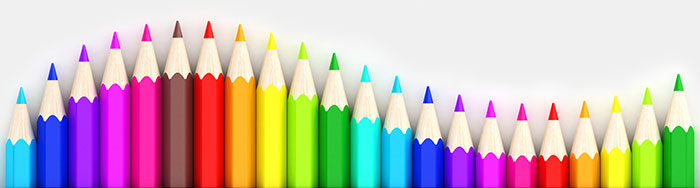 Colored pencils