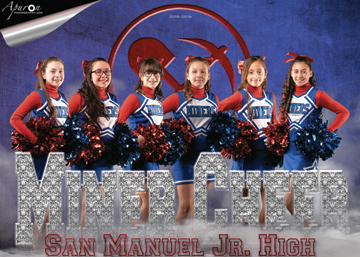 San Manuel Jr/Sr High School 6th Grade Cheer 2018-2019