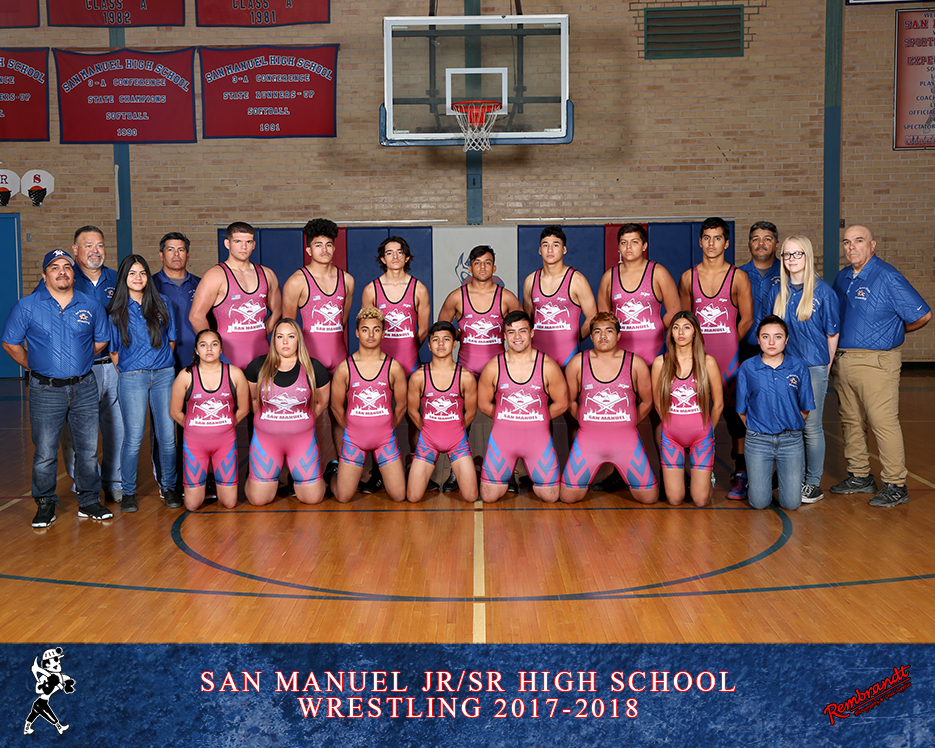 San Manuel Jr/Sr High School Wrestling 2017-2018