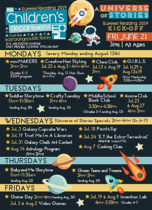 Summer Reading flyer