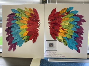 Student Wing art project