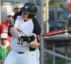 Madison-Grant sophomore Maddox Beckley takes a cut