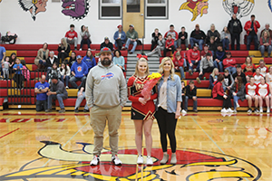 Carleigh Jackson and parents