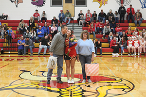 Molly Comfort and parents