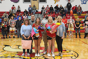 cheerleaders and parents