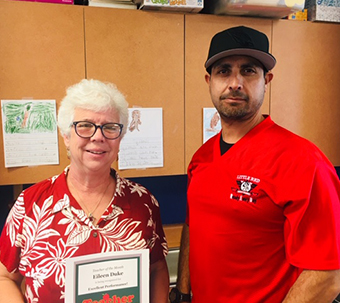 Hall of Fame - November teacher and employee of the month
