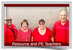 Resource and PE Teachers