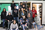 Group photo of Film and TV students