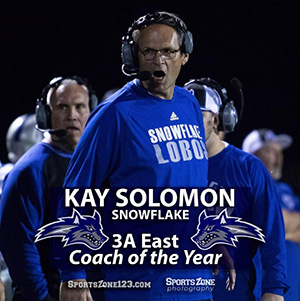 Kay Solomon - Snowflake - 3A East Coach of the Year