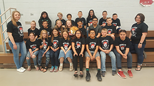 Mrs. Krekeler's class - DARE shirts