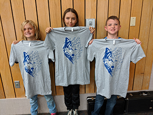 September Paws drawing t-shirt winners