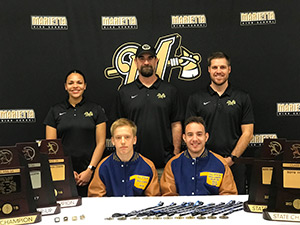 Cross Country team members sign letter of intent